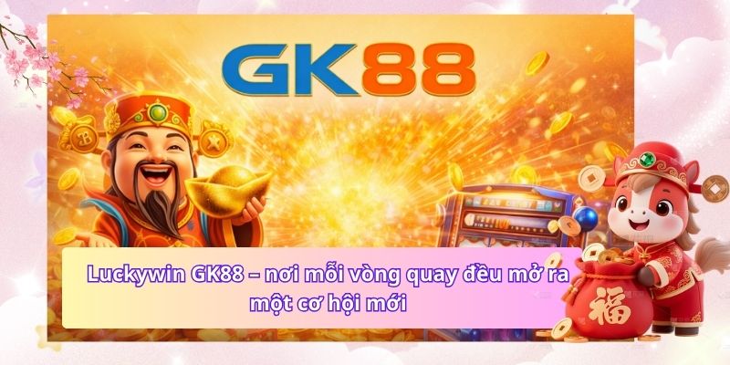 Luckywin GK88 – nơi mỗi vòng quay đều mở ra một cơ hội mới cho vận may.